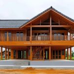 Rumah Kayu Minimalis dengan Kayu Jati: Tampil Modern, Tahan Lama, dan Ramah Lingkungan