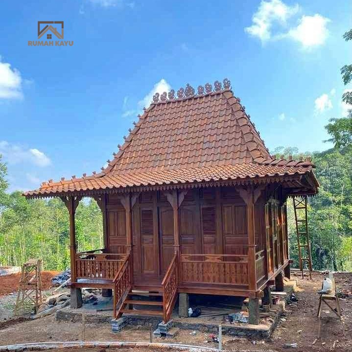 rumah gladak joglo kayu jati